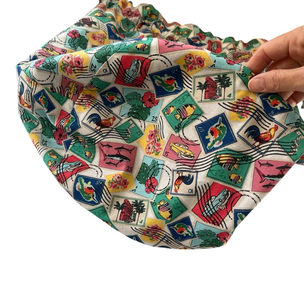 Vera Bradley Mini Ditty Cuban Stamps travel set 2 pieces - Picture 7 of 16